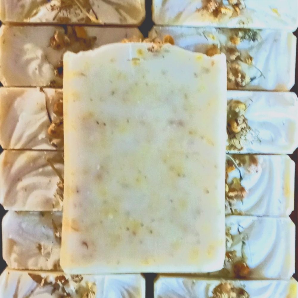 Bars of scented soap